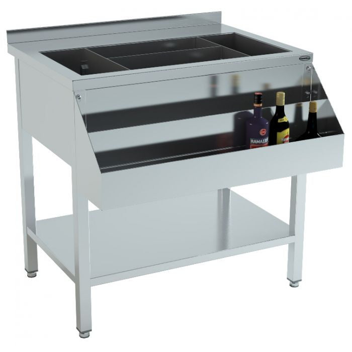 Bar à cocktails sans évier - 900 mm - Combisteel