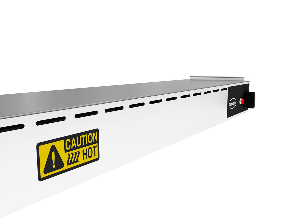 Radiateur en céramique 1200 1200x180x90 mm 250 W Combisteel - vue 6 - Chauffage extérieur pro CHR - Cuistéo