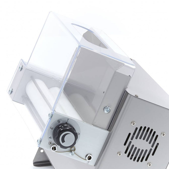 Presse à pizza carrée éléctrique - diam 30cm - Rouleau unique 250 W Maxima - vue 4 - Laminoir à pâte pizza pro CHR - Cuistéo