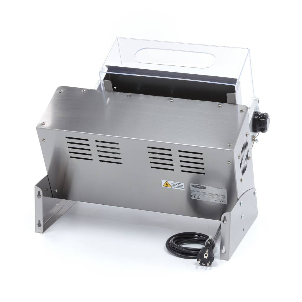 Presse à pizza carrée éléctrique - diam 30cm - Rouleau unique 250 W Maxima - vue 5 - Laminoir à pâte pizza pro CHR - Cuistéo