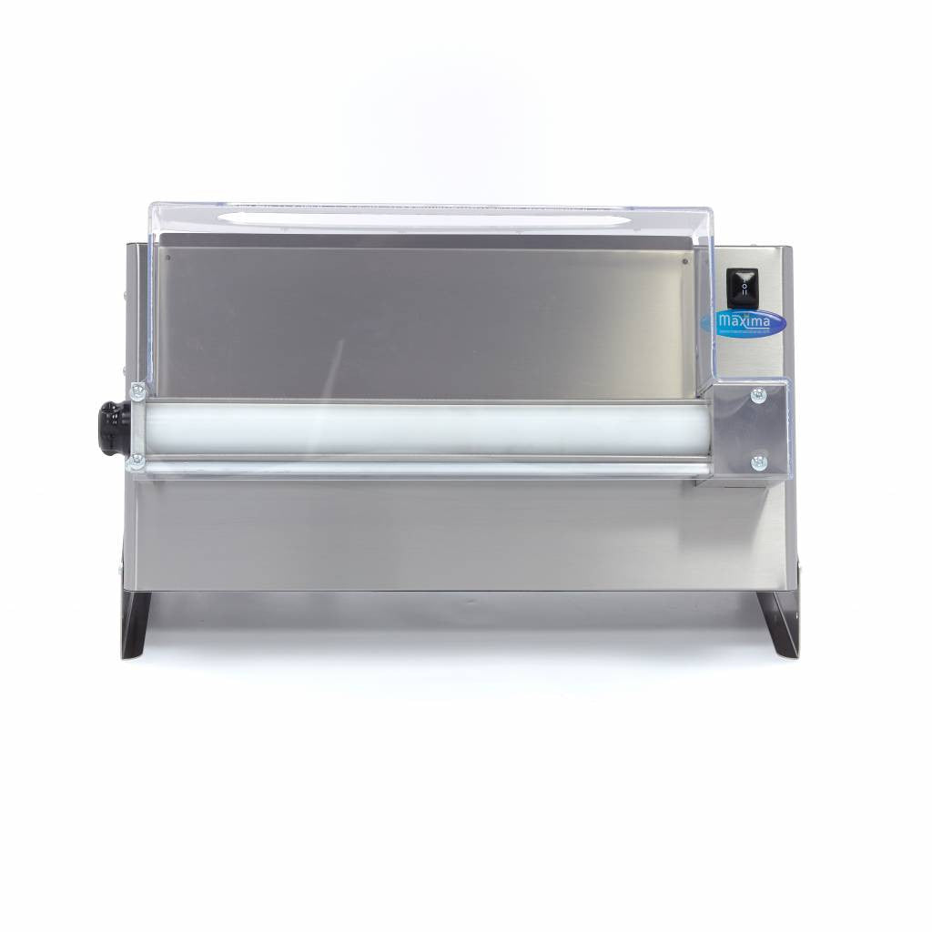 Presse à pizza carrée éléctrique - diam 45cm - Rouleau unique 250 W Maxima - vue 7 - Laminoir à pâte pizza pro CHR - Cuistéo