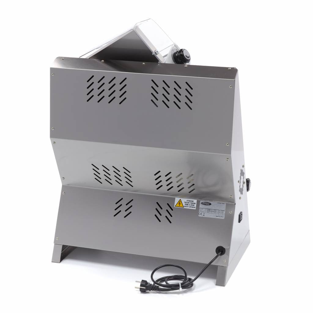 Presse à pizza - diam 40cm - Double rouleau 250 W Maxima - vue 5 - Laminoir à pâte pizza pro CHR - Cuistéo