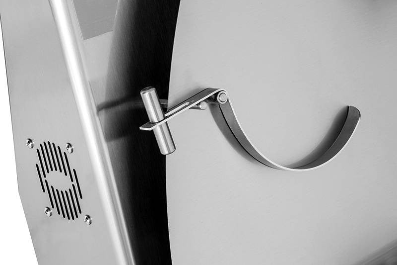 Presse à pizza - diam 40cm - Automatique - Minuteur intégré 250 W Maxima - vue 2 - Laminoir à pâte pizza pro CHR - Cuistéo