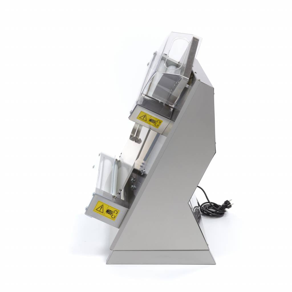 Presse à pizza - diam 40cm - Automatique - Minuteur intégré 250 W Maxima - vue 5 - Laminoir à pâte pizza pro CHR - Cuistéo