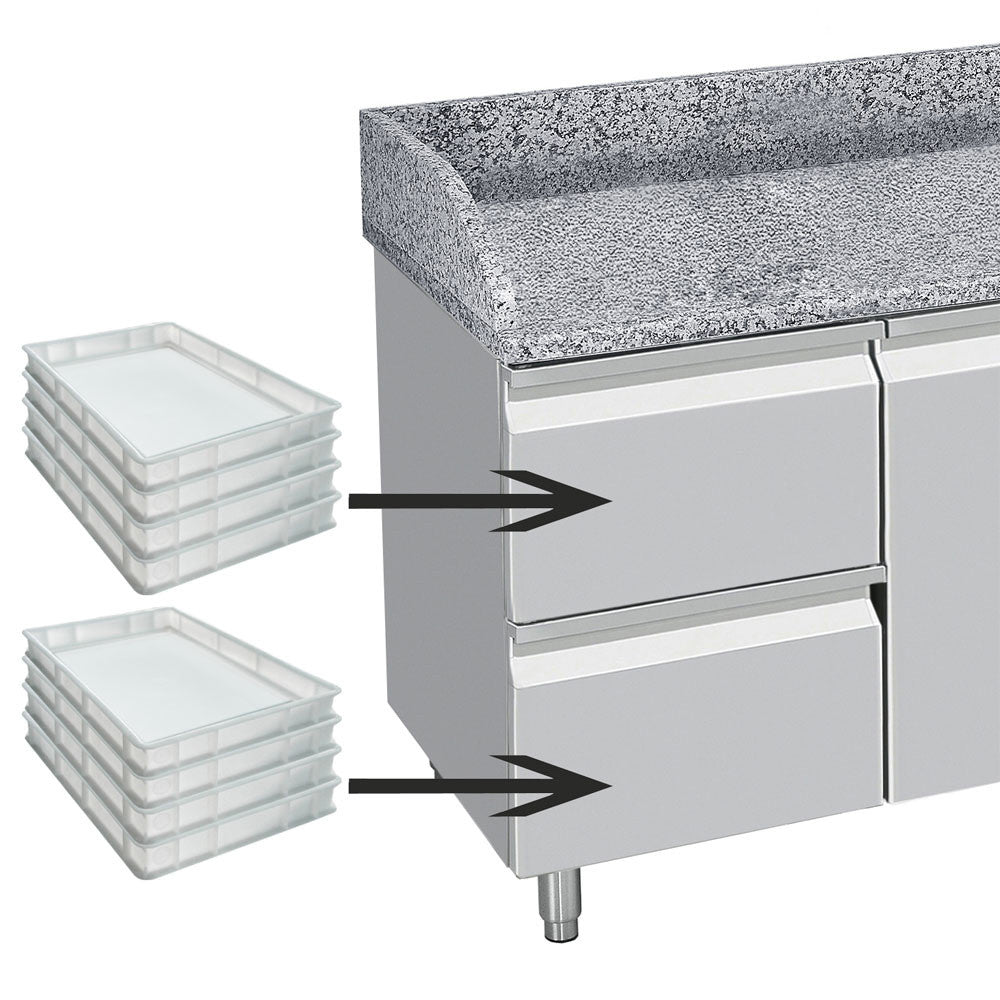 Table réfrigérée 2 portes - Diamond