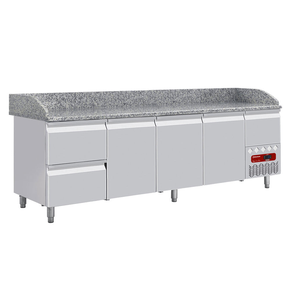 Ensemble table frigo et structure réfrigérée - Diamond