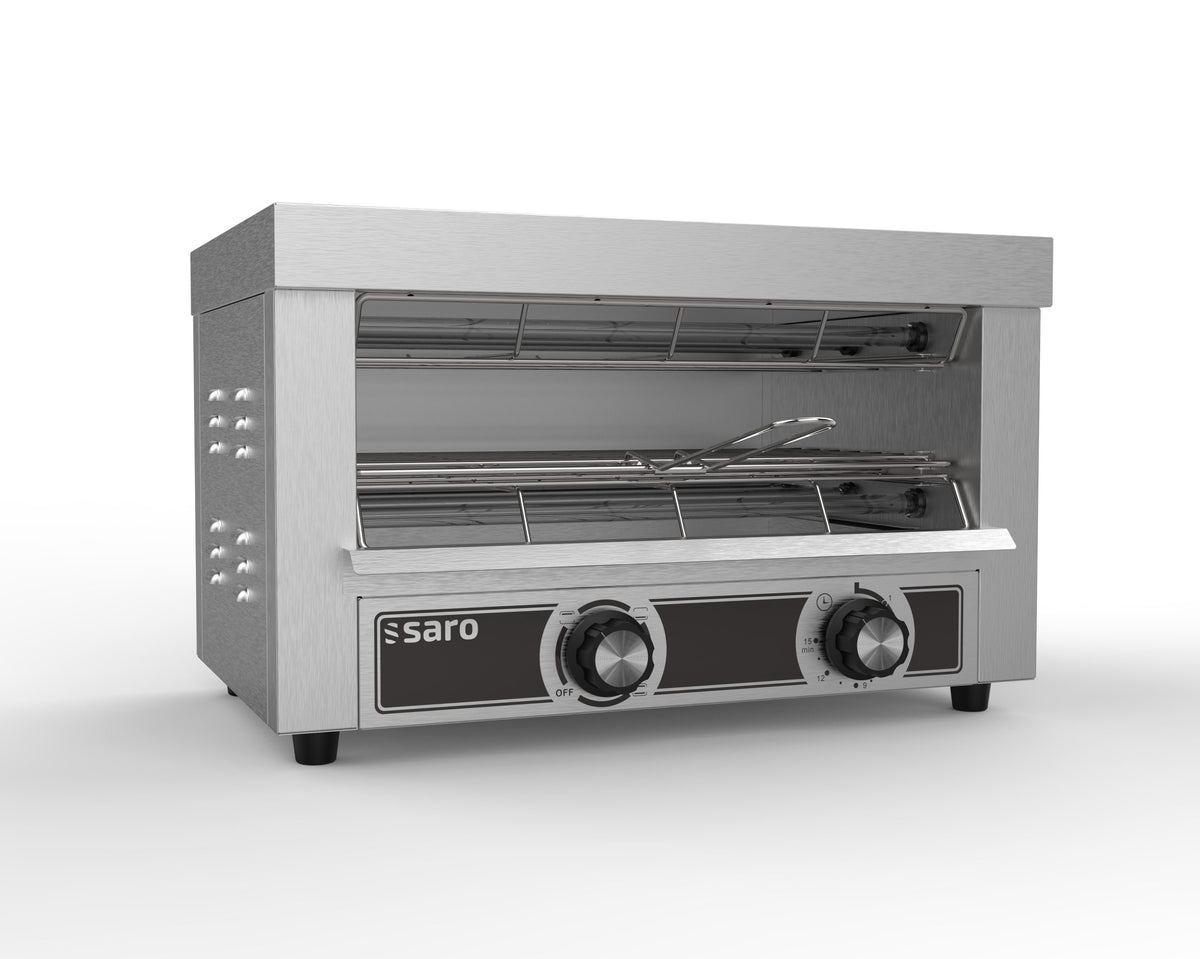 Grille-pain à tube de quartz - Toaster professionnel - Saro