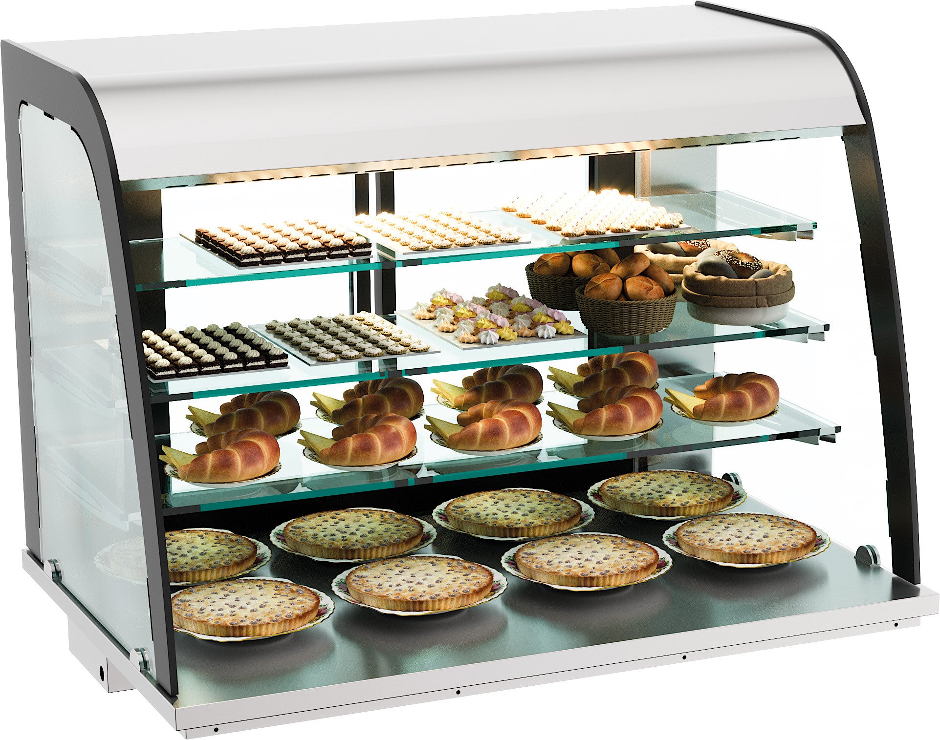 Drop-in vitrine neutre 140l ouvert 1100x700x850 mm Combisteel - Plan Réfrigéré Drop-In professionnel CHR - matériel cuisine pro - Cuistéo