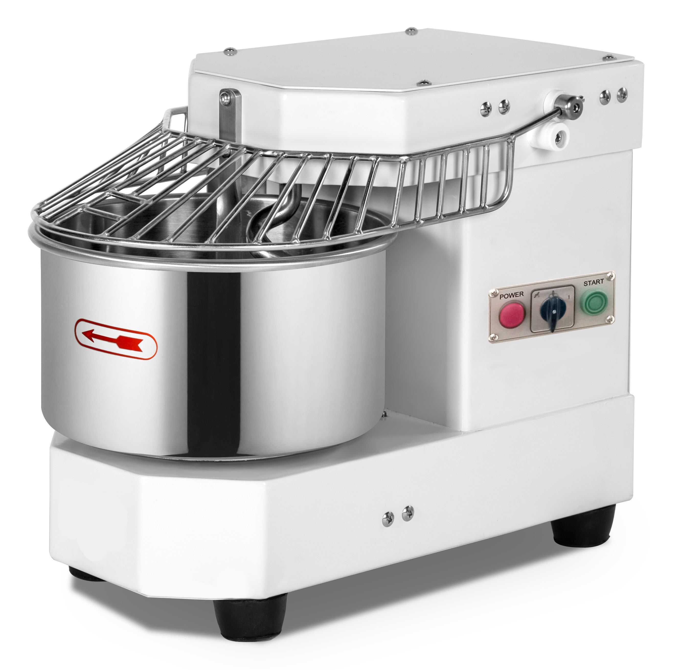 Pétrin à spirales 10 litres 315x616x520 mm 0.65 kW Combisteel - Pétrin spirale professionnel CHR - matériel cuisine pro - Cuistéo