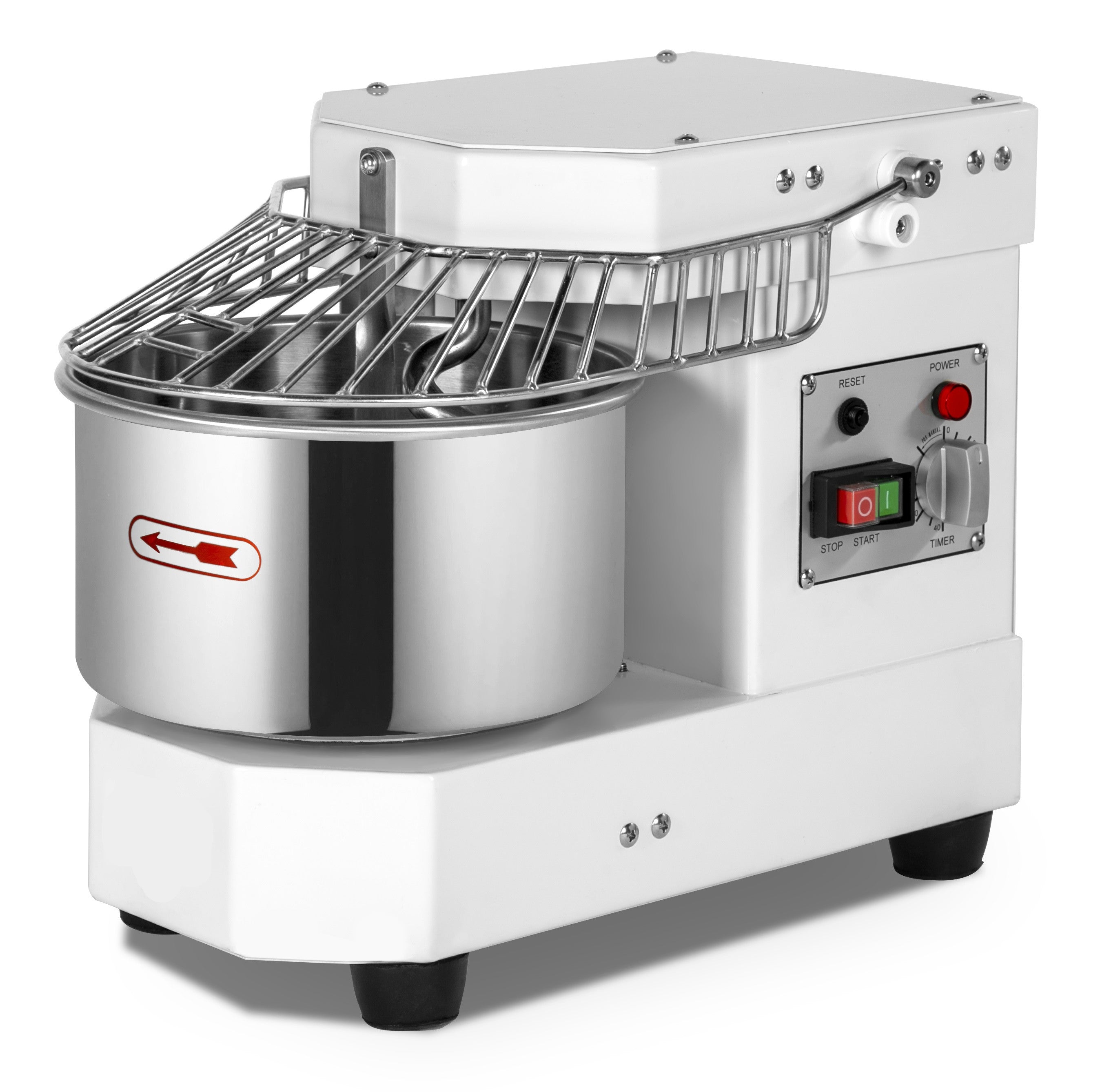 Pétrin à spirales 8 litres 302x495x385 mm 0.7 kW Combisteel - Pétrin spirale professionnel CHR - matériel cuisine pro - Cuistéo