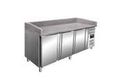 Table de préparation pizza modèle PZ 3600 TN inox 635 L Saro - Saladette Pizza professionnel CHR - matériel cuisine pro - Cuistéo
