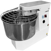 Pétrin à Spirale - 44 kg - 90 tr/min - Acier Inoxydable - 2.1 kW - Pizzeria - SV44 Saro - Pétrin à Pizza professionnel CHR - matériel cuisine pro - Cuistéo
