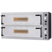 Four électrique 2x 3 pizzas diam. 350mm, 2 chambres - Diverso