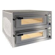Four électrique 2x 6 pizzas diam.350mm, 2 chambres - Diverso