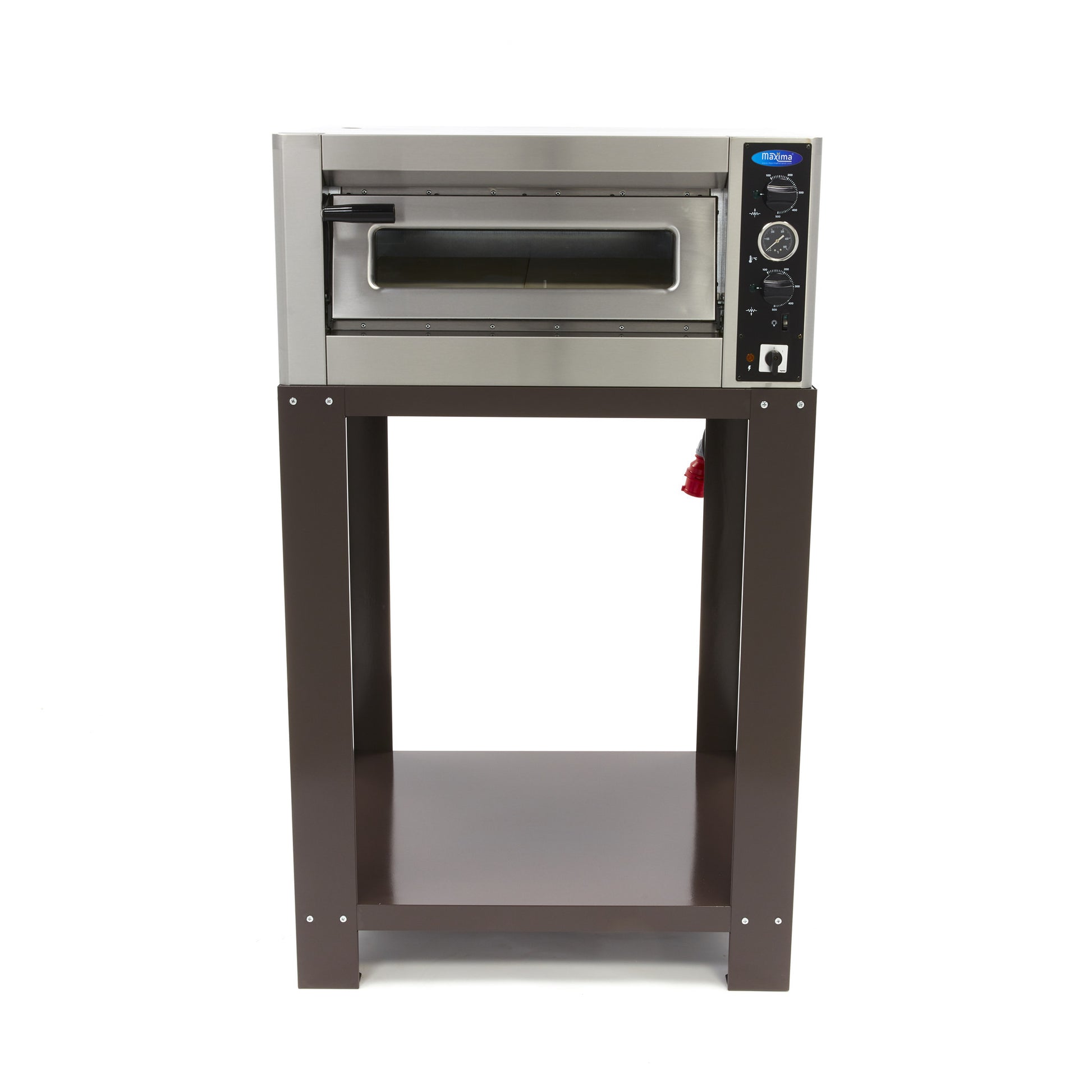 Support pour four à pizza Deluxe 6 x 30 cm Maxima - vue 2 - Support four à pizza pro CHR - Cuistéo