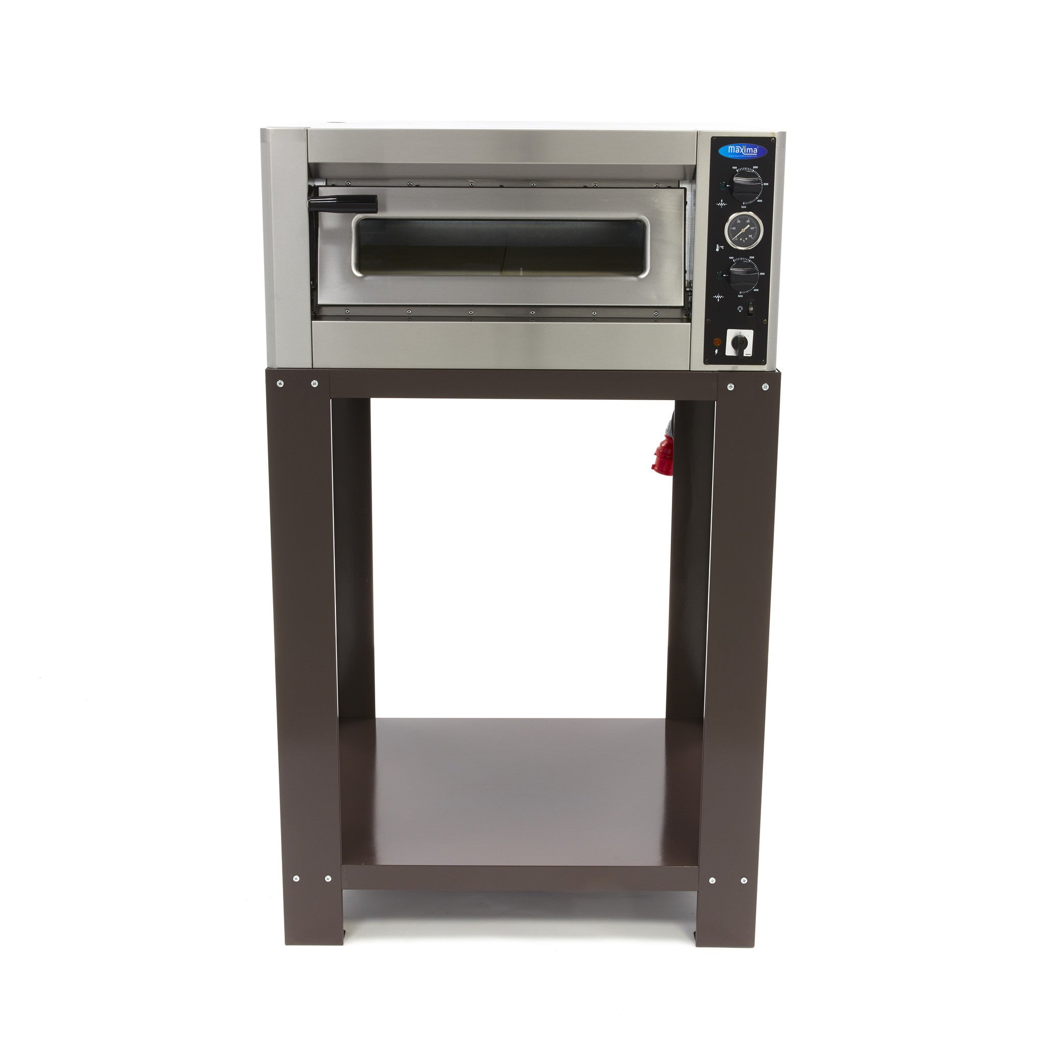 Support pour four à pizza Deluxe 6 x 30 cm Maxima - vue 2 - Support four à pizza pro CHR - Cuistéo
