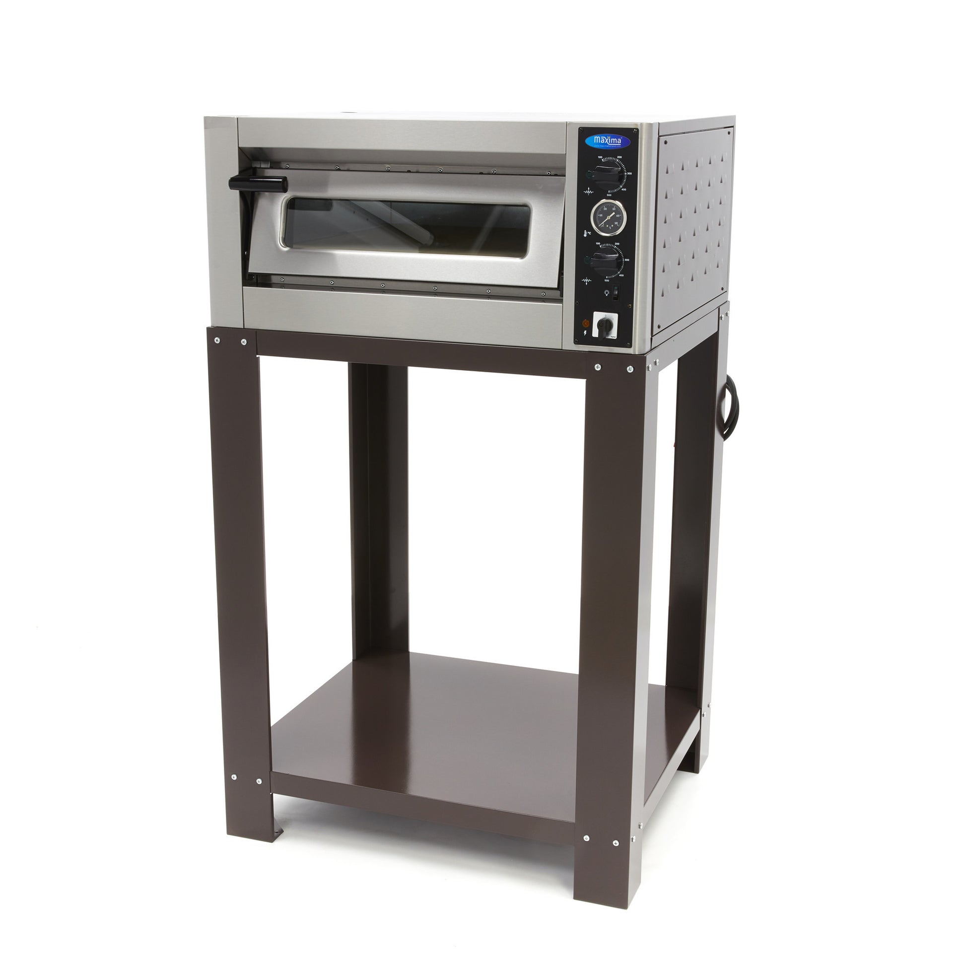 Support pour four à pizza Deluxe 6 x 30 cm Maxima - vue 4 - Support four à pizza pro CHR - Cuistéo