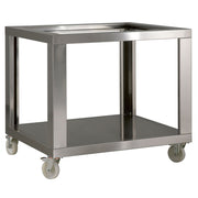 Support inox ld6 / 35 x l - n - roues - 2 freins - Diamond