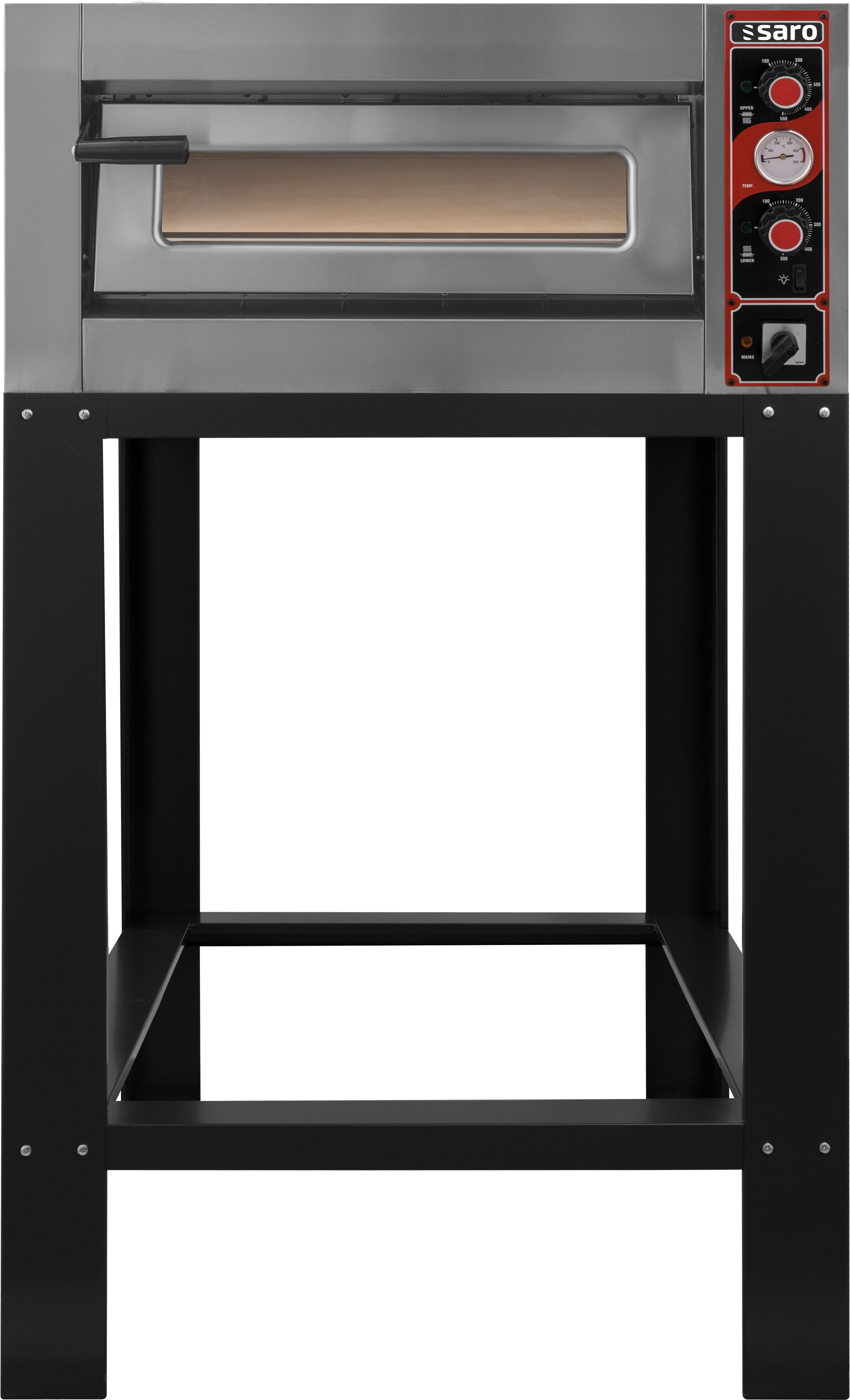 Support Four Pizza - FABIO 1620 - 870x800x1100 mm - Acier Inoxydable Saro - Support four à pizza professionnel CHR - matériel cuisine pro - Cuistéo