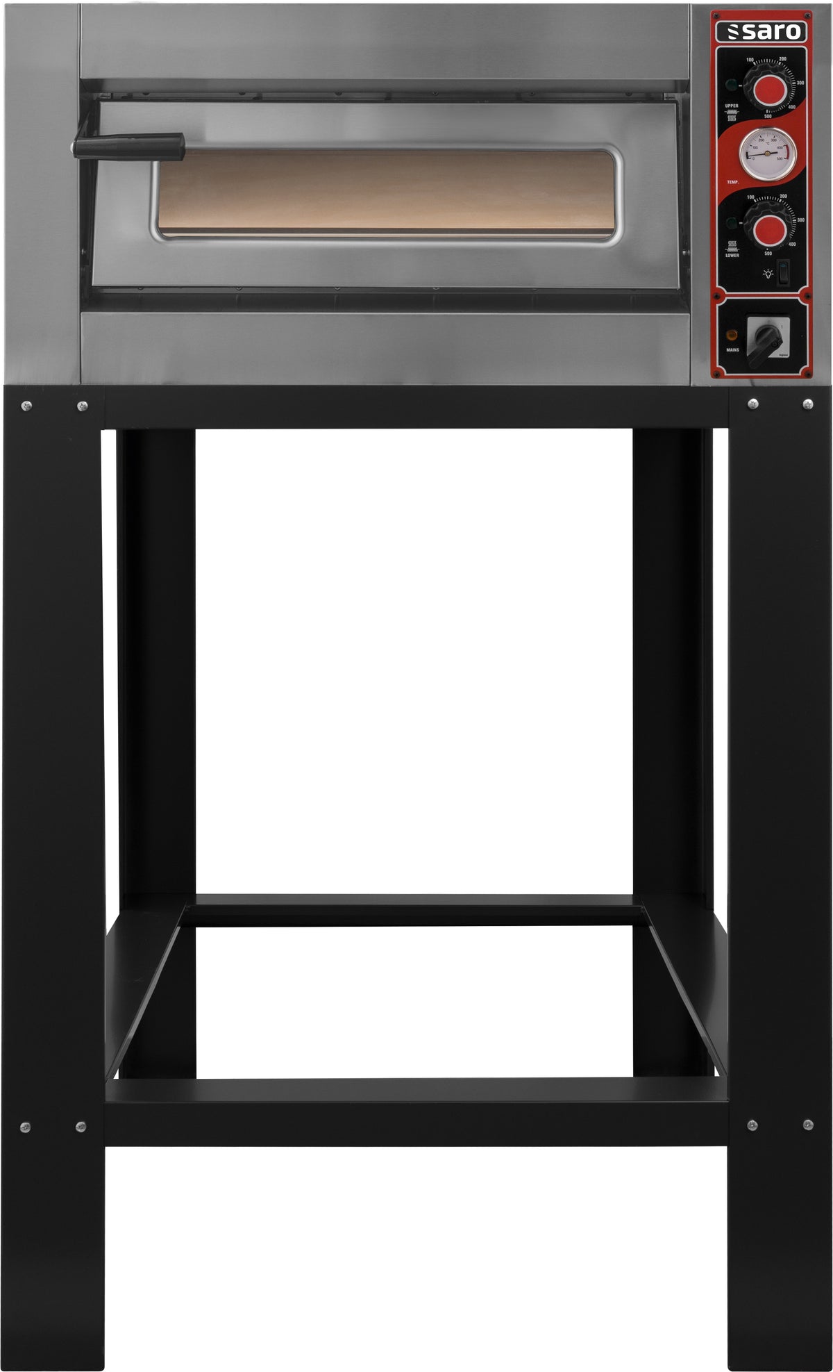 Support Four Pizza - MASSIMO 1920 - 870x835x1100 mm - Acier Inoxydable Saro - Support four à pizza professionnel CHR - matériel cuisine pro - Cuistéo