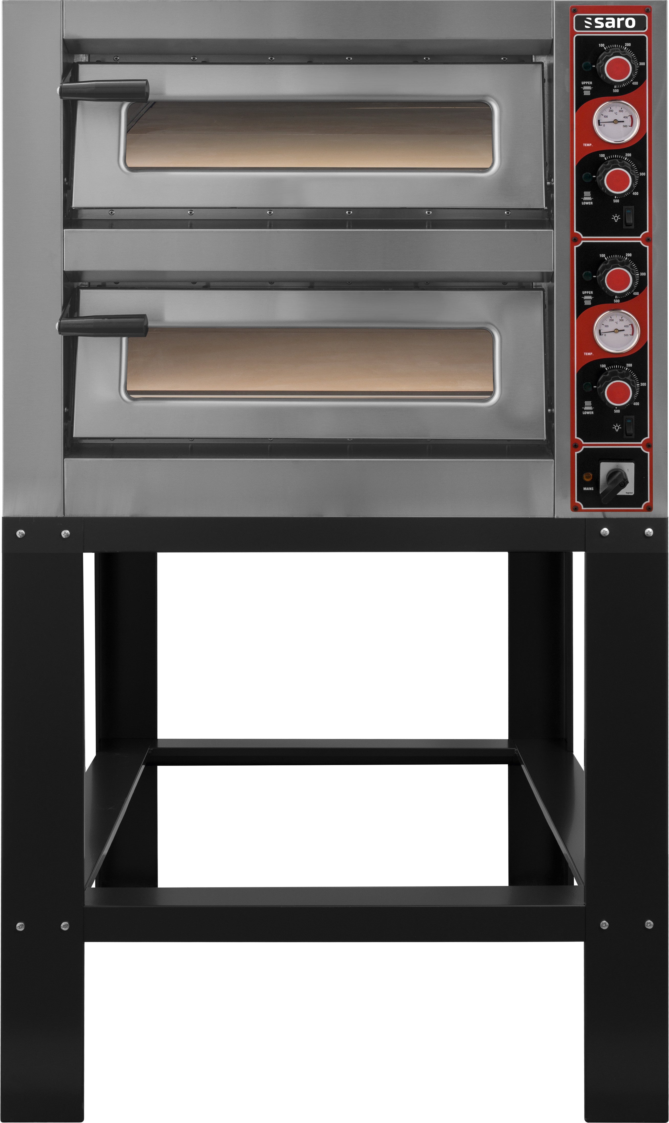 Support Four Pizza - MASSIMO 2920 - 870x835x850 mm - Acier Inoxydable Saro - Support four à pizza professionnel CHR - matériel cuisine pro - Cuistéo