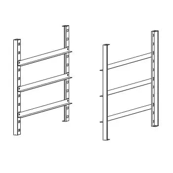 Kit porte- plaques ts 4/tr 4 et 4h 3 chambres - Resto Italia