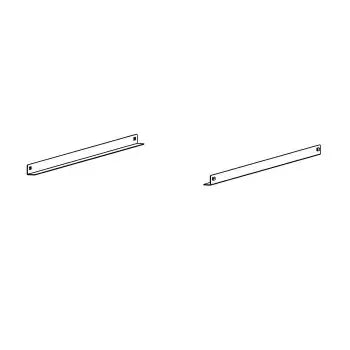 Couple bandes porte-plaques pour four TS - Resto Italia