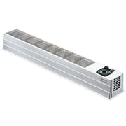 Structure frigorifique 8x GN 1/6 h150 mm - Diverso