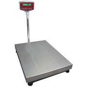 Bascule électronique inox colonne - 150kg x 10g - Diamond