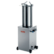 Poussoir hydraulique vertical en inox - 15 litres - Diamond