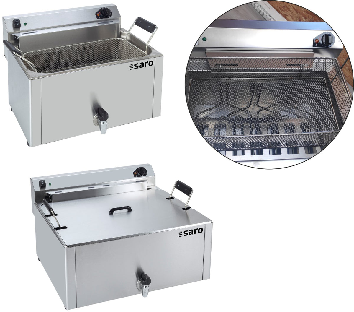 Friteuse à beignets 30 litres - Saro