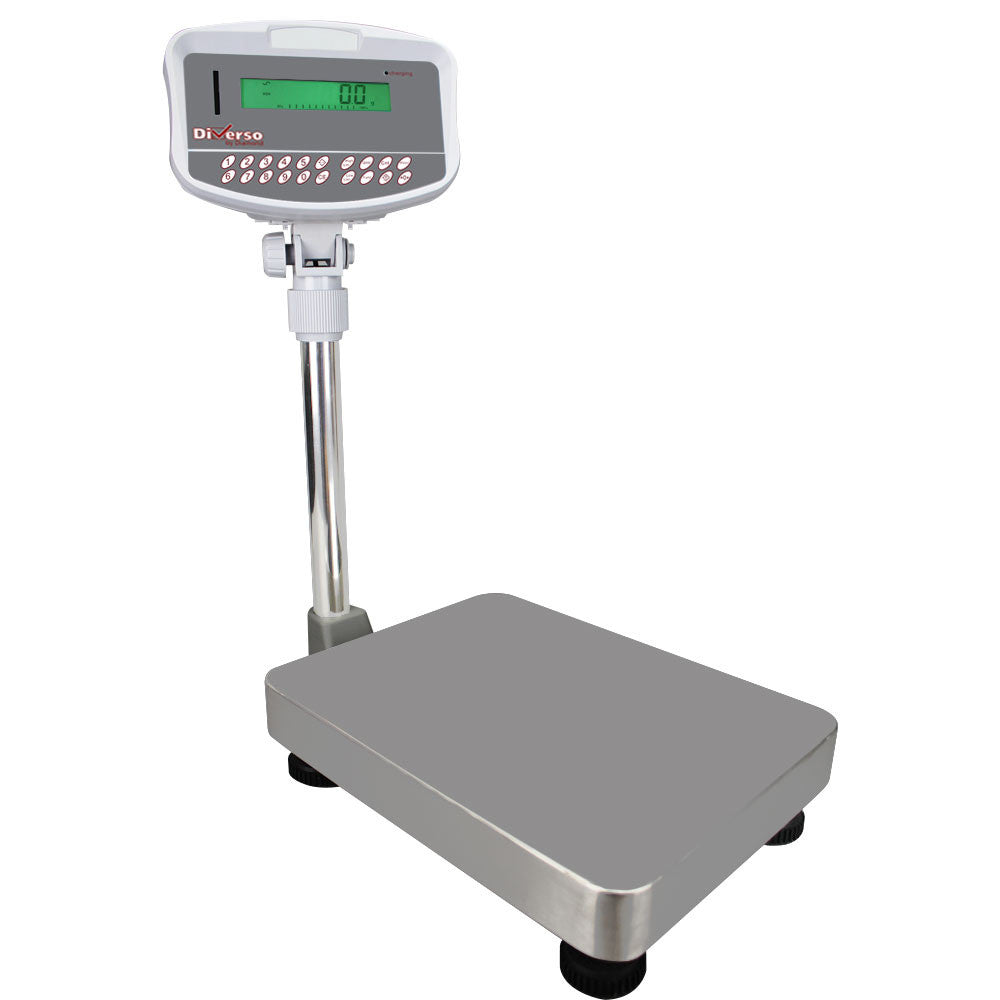 Bascule électronique avec colonne 32kg x 1g - Diverso