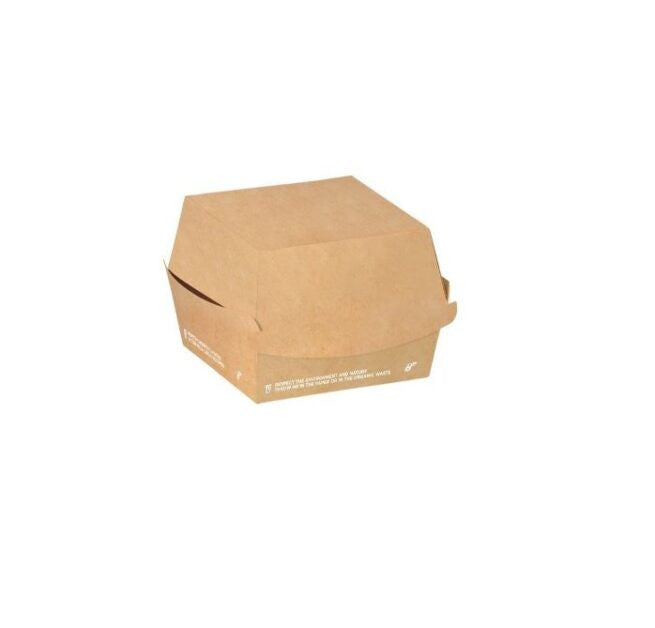 Barquette à sandwich jetablePetit 10x10 × 7 cm, lot de 650 - Ecobioshopping