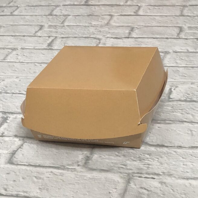 Barquette à sandwich jetableGrand 16x16 × 9 cm, lot de 300 - Ecobioshopping