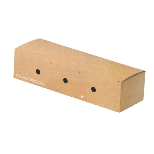 Barquette à hot-dog jetable refermable 23x7 × 5 cm, lot de 50 - Ecobioshopping