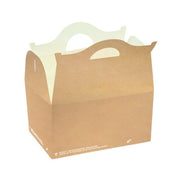 Boîte refermable jetable 20x14xh13 cm, lot de 25 - Ecobioshopping