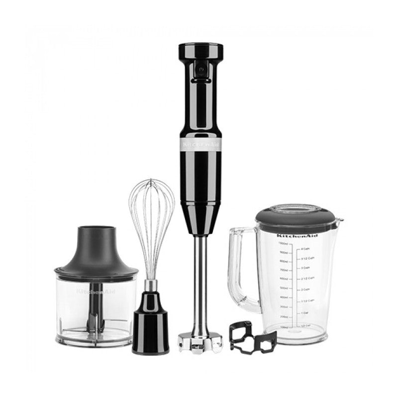 Mixeur plongeant et fouet combinés 20 cm - Noir - KitchenAid