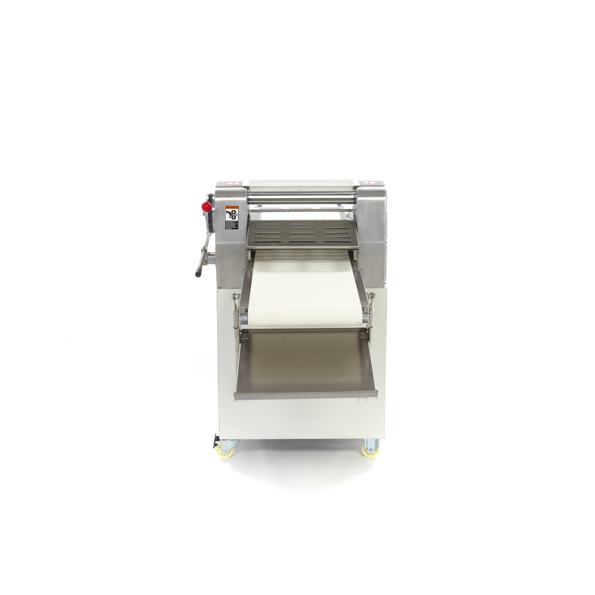 Lamineuse à pâte professionnelle pliable 38 cm - Idéale CHR - Modèle sur pied 750 W Maxima - vue 3 - Laminoir à bande pro CHR - Cuistéo