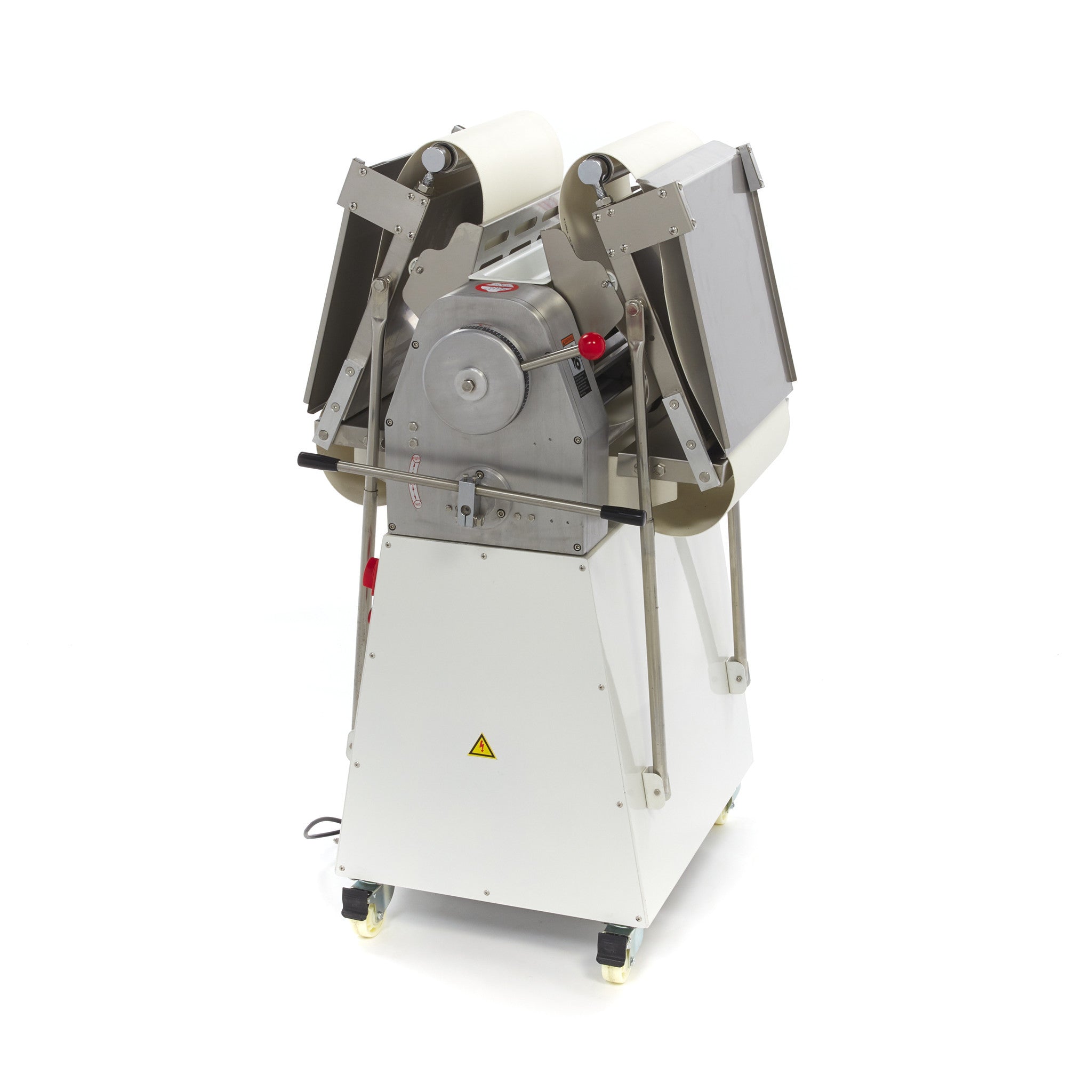 Lamineuse à pâte professionnelle pliable 38 cm - Idéale CHR - Modèle sur pied 750 W Maxima - vue 7 - Laminoir à bande pro CHR - Cuistéo