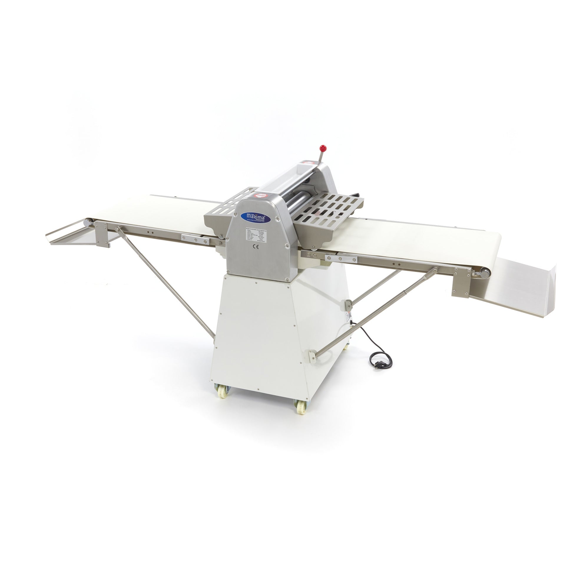 Lamineuse à pâte - Modèle sur sol - 52cm - Pliable 750 W Maxima - Laminoir à bande professionnel CHR - matériel cuisine pro - Cuistéo
