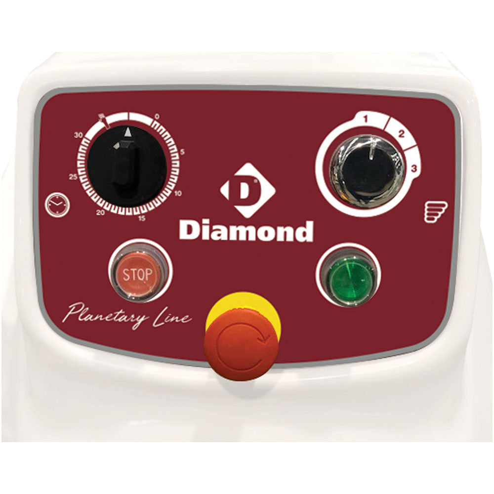 Batteur mélangeur base haute 40 lt - 3 vit - Diamond