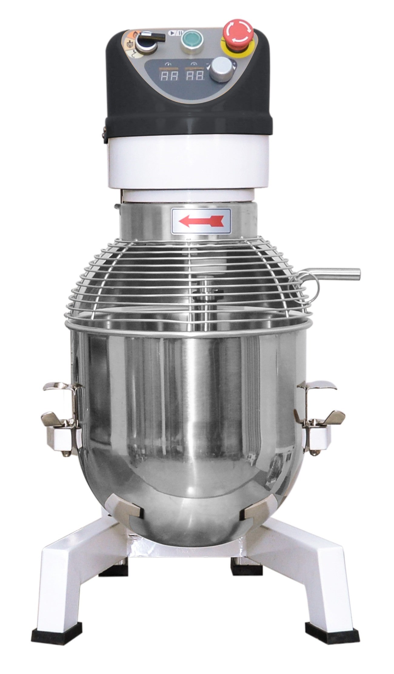 Mixeur 10l planétaire Lxpxh 447x518x690 0.75 kW Combisteel - vue 2 - Batteur-mélangeur pro CHR - Cuistéo