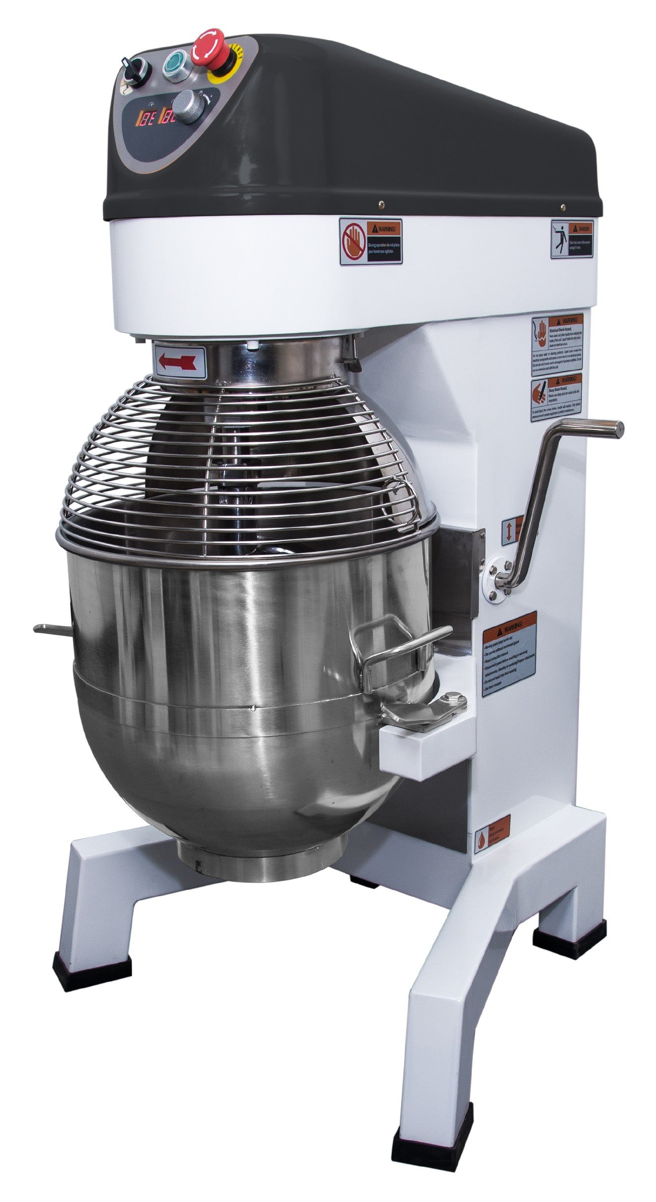 Mixeur planétaire 40 litres - 675x741x1154 1.5 kW Combisteel - Batteur-mélangeur professionnel CHR - matériel cuisine pro - Cuistéo