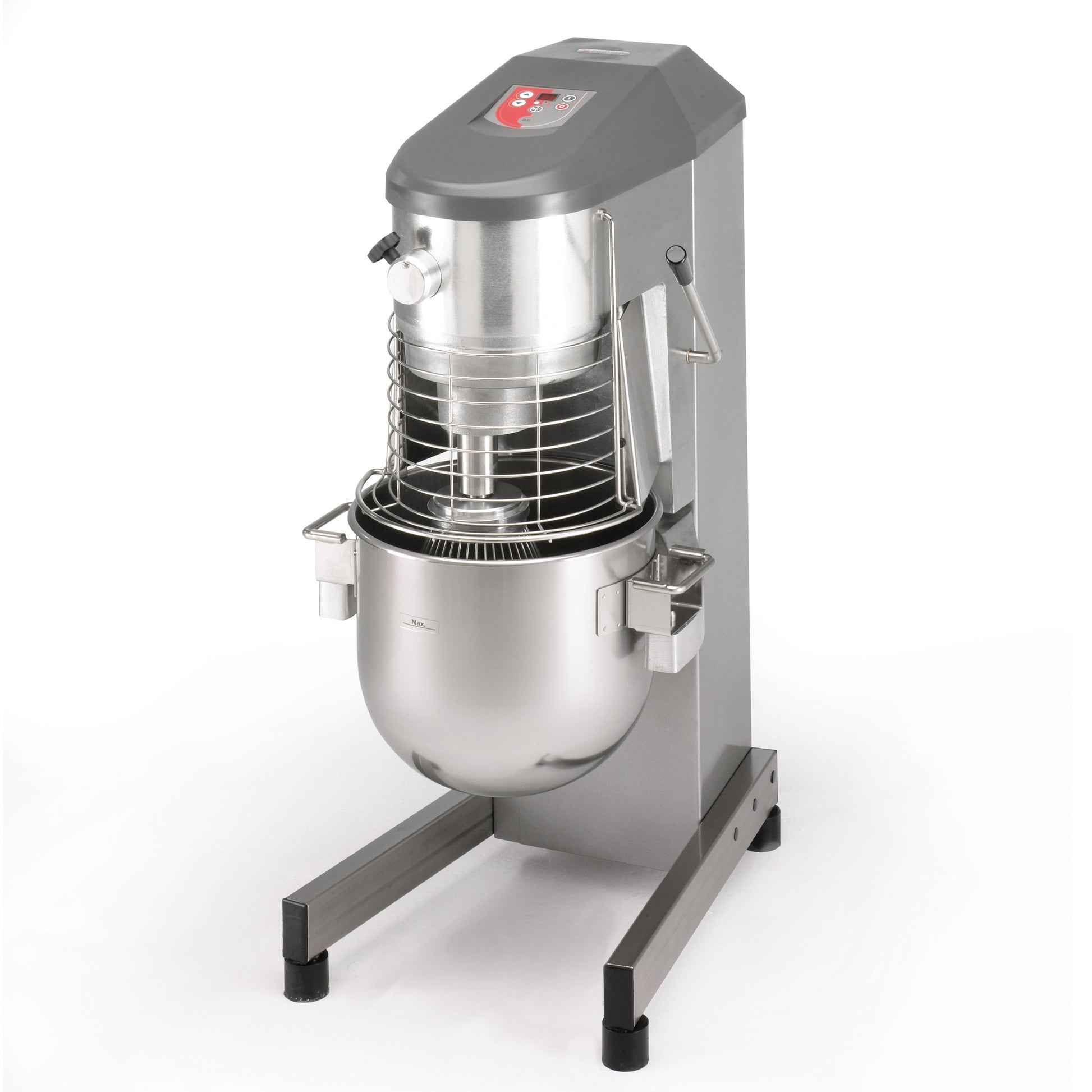 Pétrin - 12 kg - 3 Accessoires - 0-30 min - 1.4 kW - Acier Inoxydable - BE-40 Saro - Pétrin à pâte professionnel CHR - matériel cuisine pro - Cuistéo