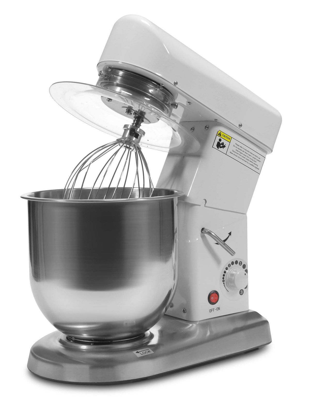 Batteur planétaire FP 107 - 7,5L - 302 tr/min - 0,5 kW Saro - Batteur-mélangeur professionnel CHR - matériel cuisine pro - Cuistéo