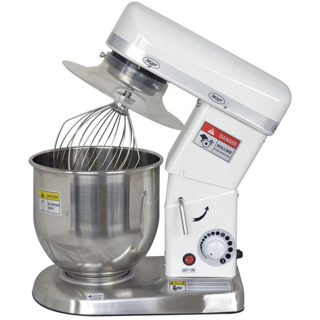 Batteur mélangeur - 10L - 380x235x445mm - 0-1000 rpm - 3 ustensiles - Mec