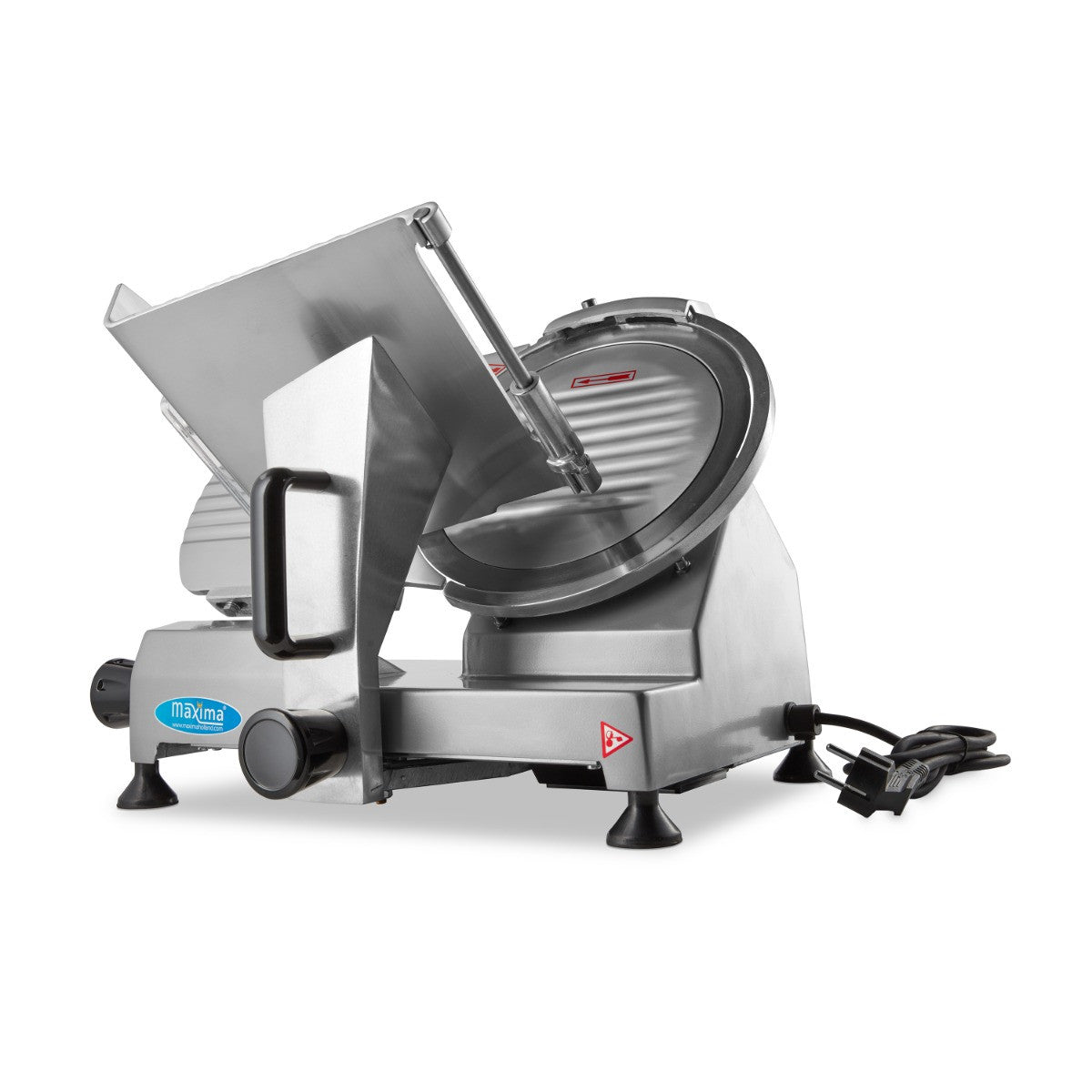 Trancheuse à jambon - Lame 25cm - Affûtage intégré - Aluminium 150 W Maxima - Trancheuse professionnel CHR - matériel cuisine pro - Cuistéo