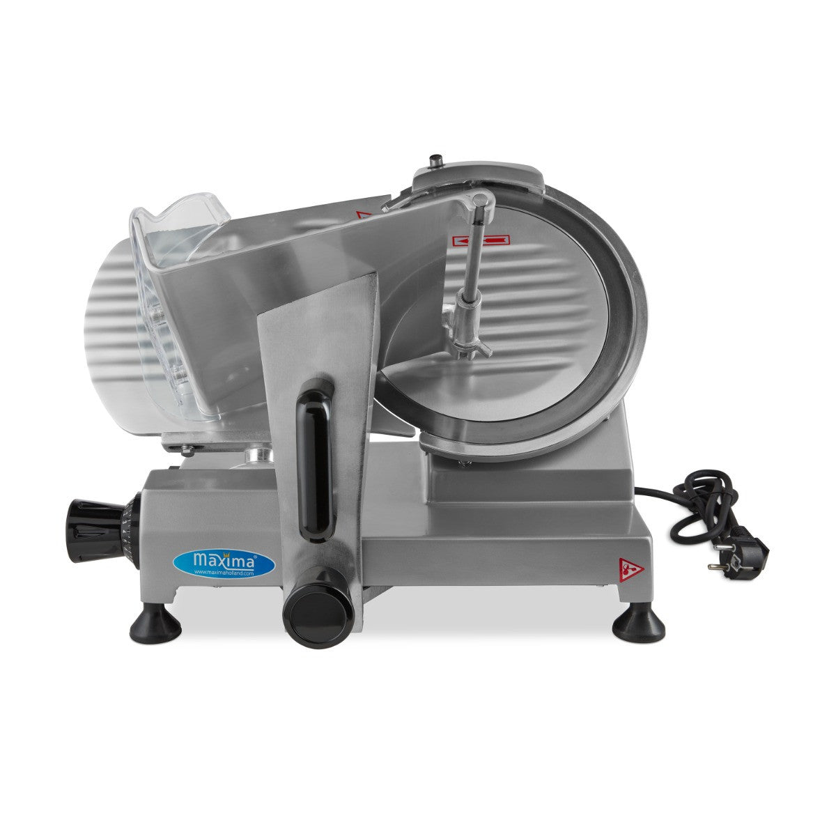 Trancheuse à jambon - Lame 25cm - Affûtage intégré - Aluminium 150 W Maxima - vue 4 - Trancheuse pro CHR - Cuistéo