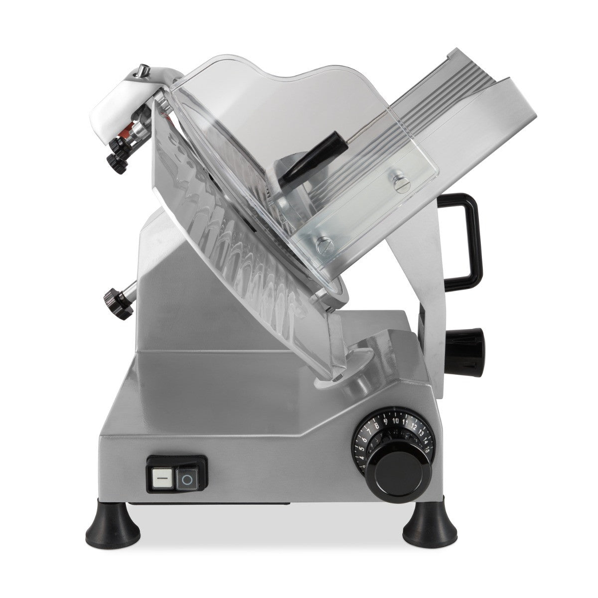 Trancheuse à Jambon - Lame 30cm 250 W Maxima - vue 3 - Trancheuse pro CHR - Cuistéo
