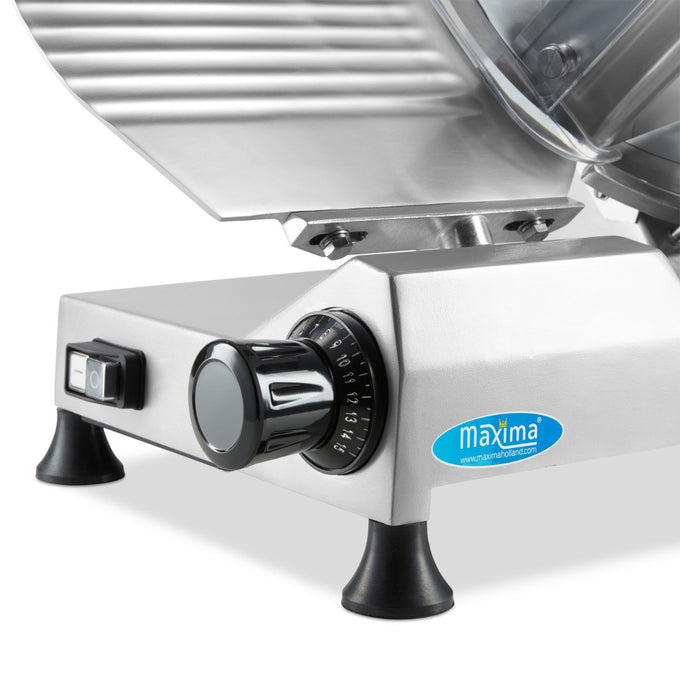 Trancheuse à Jambon - Lame 30cm 250 W Maxima - vue 5 - Trancheuse pro CHR - Cuistéo